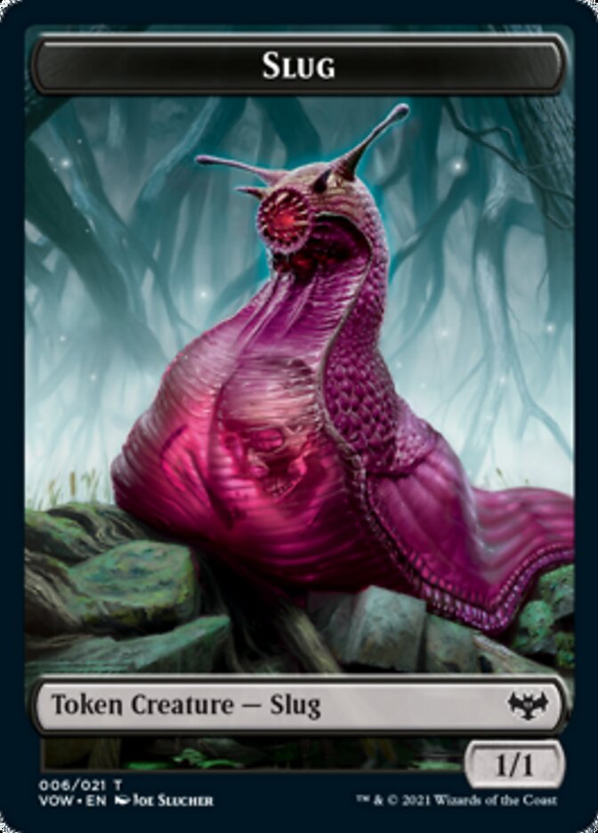 Insect // Slug Double-Sided Token [Innistrad: Crimson Vow Tokens] | Gear Gaming Fayetteville