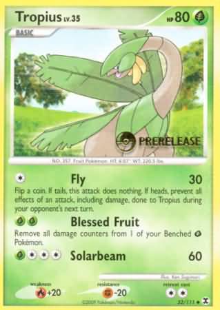 Tropius (52/111) (Prerelease Promo) [Nintendo: Black Star Promos] | Gear Gaming Fayetteville