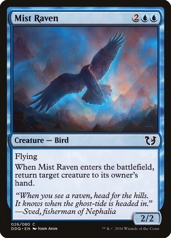 Mist Raven [Duel Decks: Blessed vs. Cursed] | Gear Gaming Fayetteville