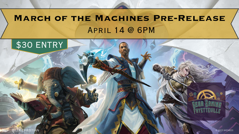 March of the Machines Pre-Release Friday ticket