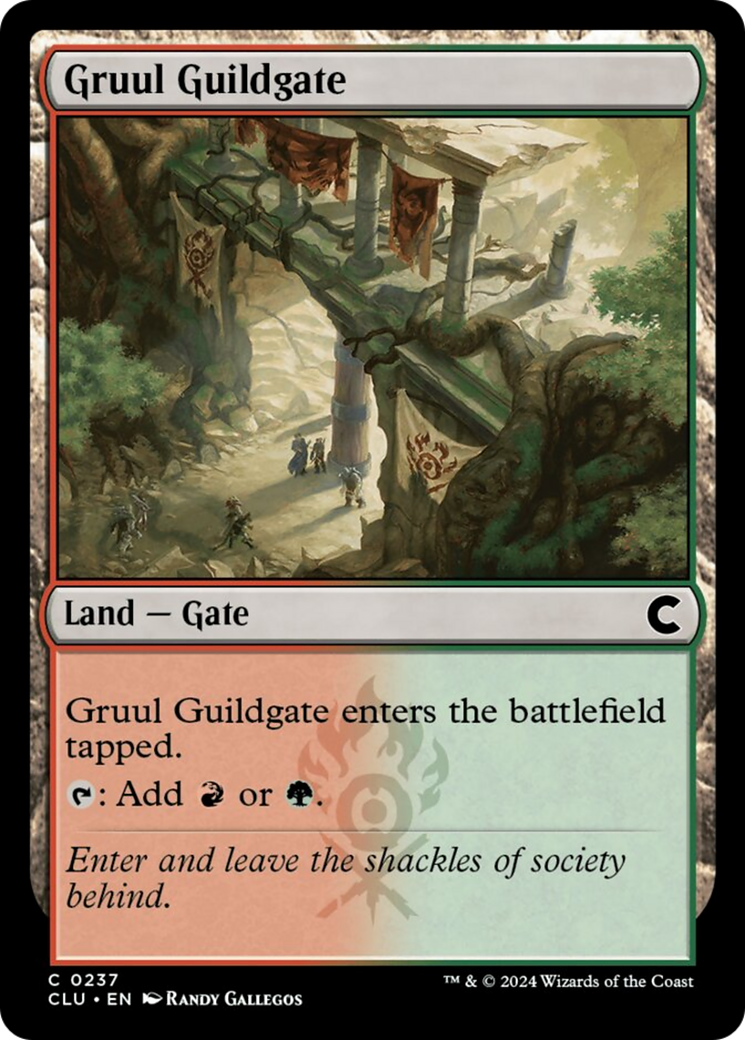 Gruul Guildgate [Ravnica: Clue Edition] | Gear Gaming Fayetteville