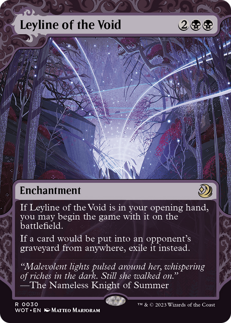 Leyline of the Void [Wilds of Eldraine: Enchanting Tales] | Gear Gaming Fayetteville