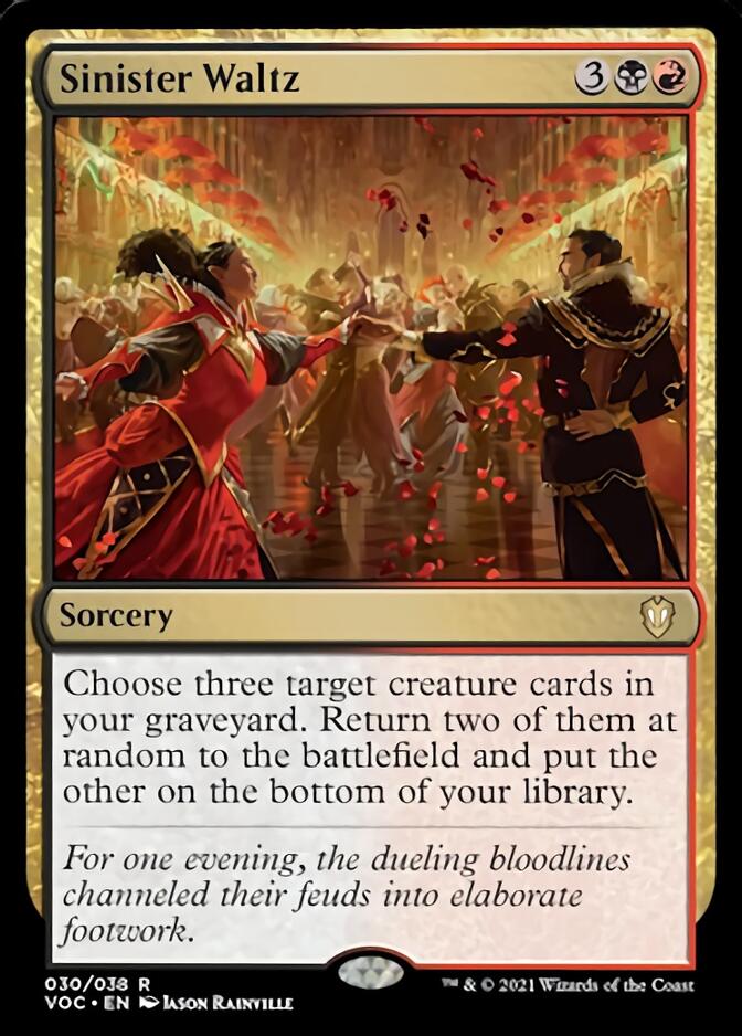 Sinister Waltz [Innistrad: Crimson Vow Commander] | Gear Gaming Fayetteville