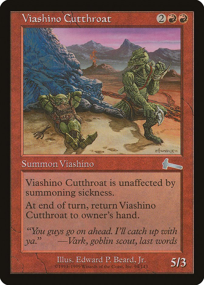 Viashino Cutthroat [Urza's Legacy] | Gear Gaming Fayetteville