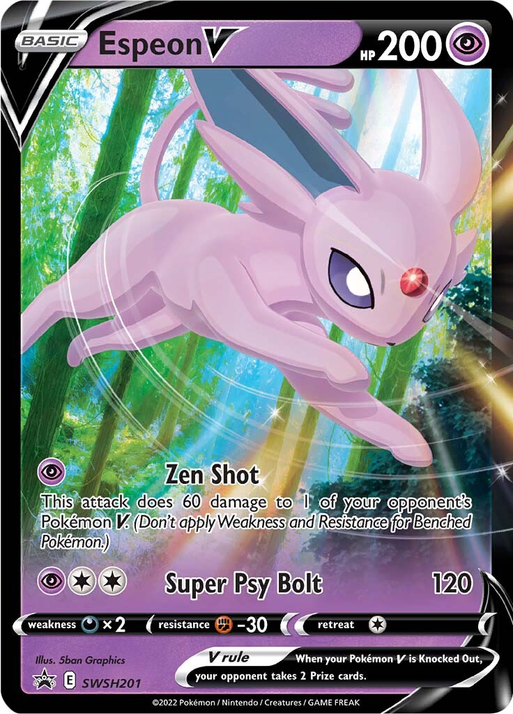 Espeon V (SWSH201) [Sword & Shield: Black Star Promos] | Gear Gaming Fayetteville