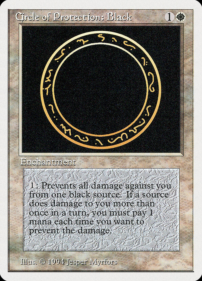 Circle of Protection: Black [Summer Magic / Edgar] | Gear Gaming Fayetteville