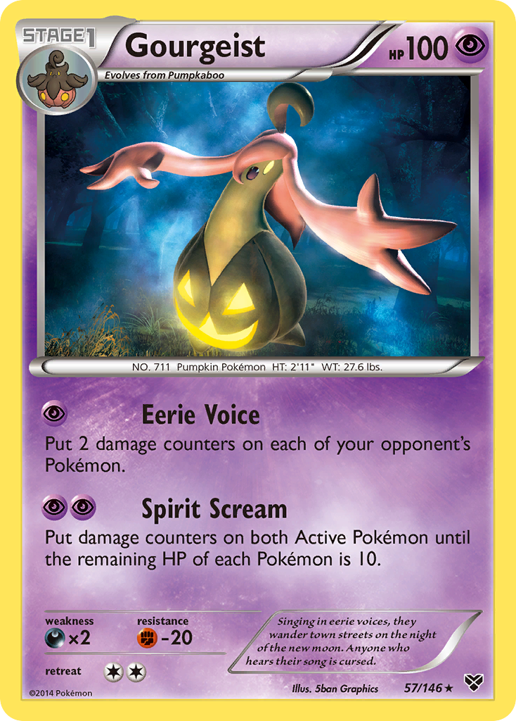 Gourgeist (57/146) [XY: Base Set] | Gear Gaming Fayetteville