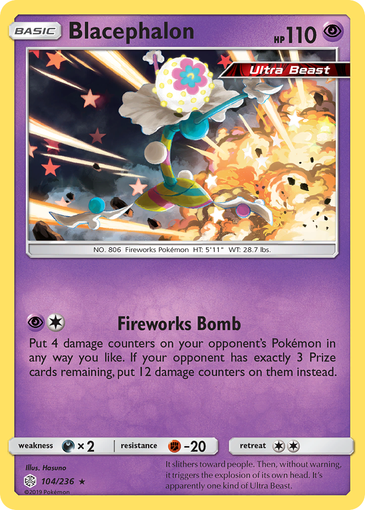 Blacephalon (104/236) [Sun & Moon: Cosmic Eclipse] | Gear Gaming Fayetteville