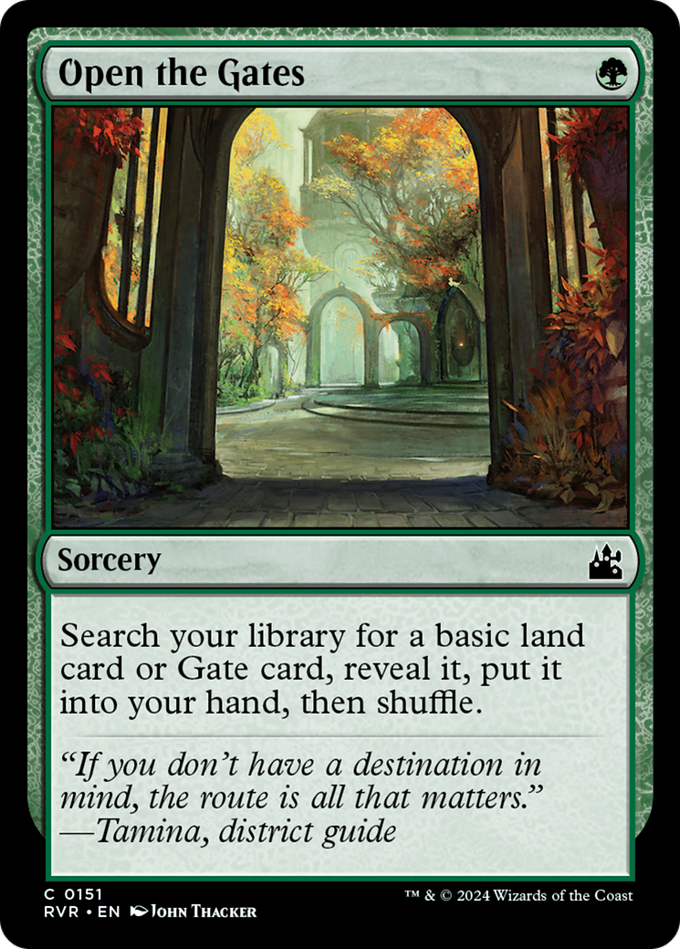 Open the Gates [Ravnica Remastered] | Gear Gaming Fayetteville