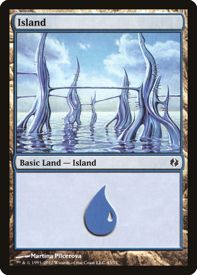 Island (43) [Duel Decks: Venser vs. Koth] | Gear Gaming Fayetteville