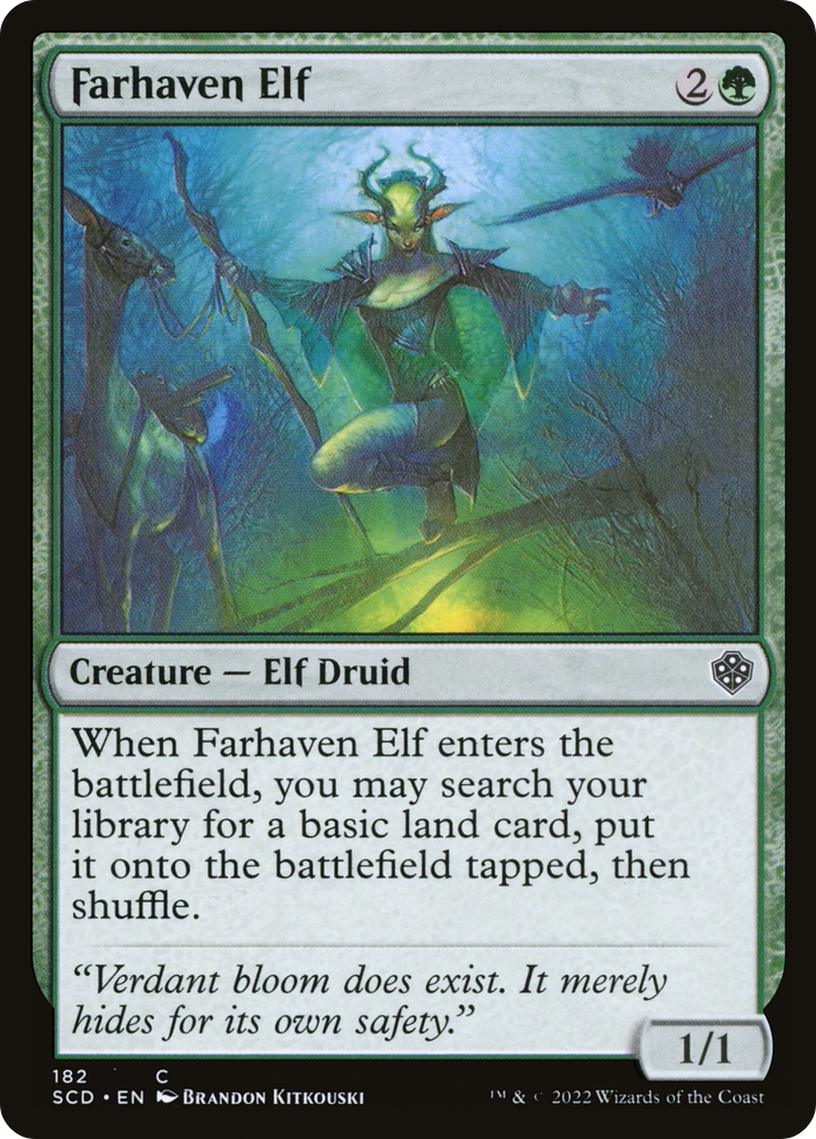 Farhaven Elf [Starter Commander Decks] | Gear Gaming Fayetteville