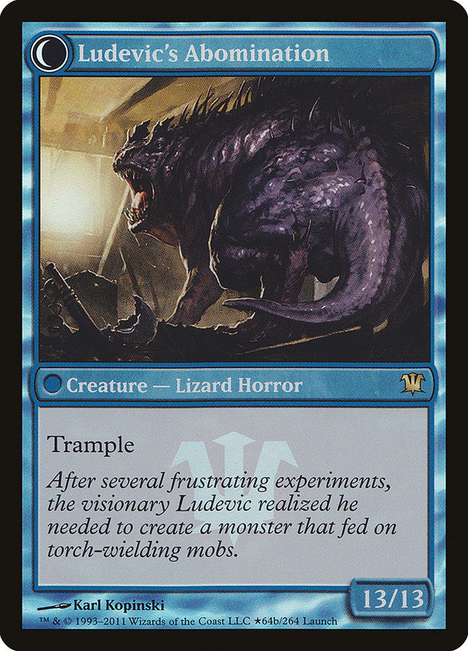 Ludevic's Test Subject // Ludevic's Abomination (Launch) [Innistrad Prerelease Promos] | Gear Gaming Fayetteville