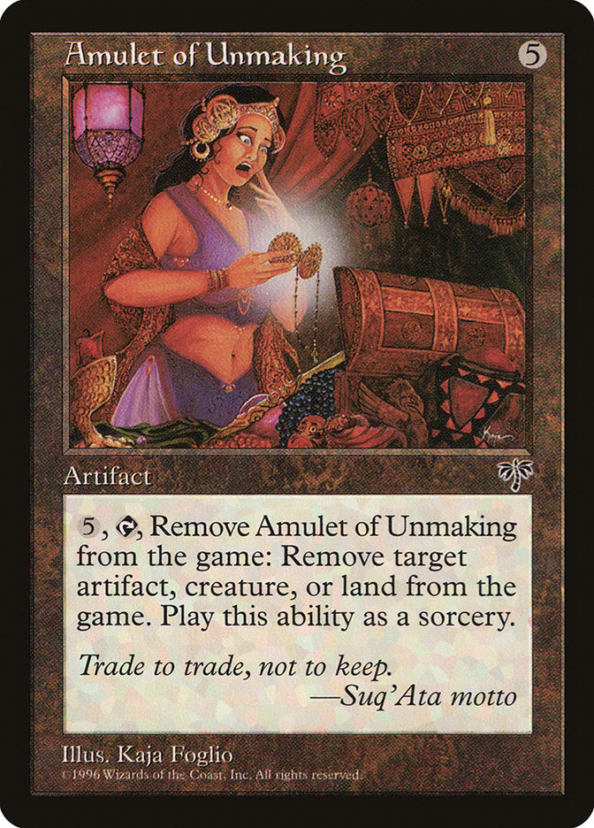 Amulet of Unmaking [Mirage] | Gear Gaming Fayetteville