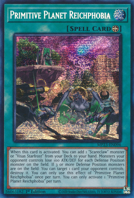 Primitive Planet Reichphobia [MP23-EN096] Prismatic Secret Rare | Gear Gaming Fayetteville