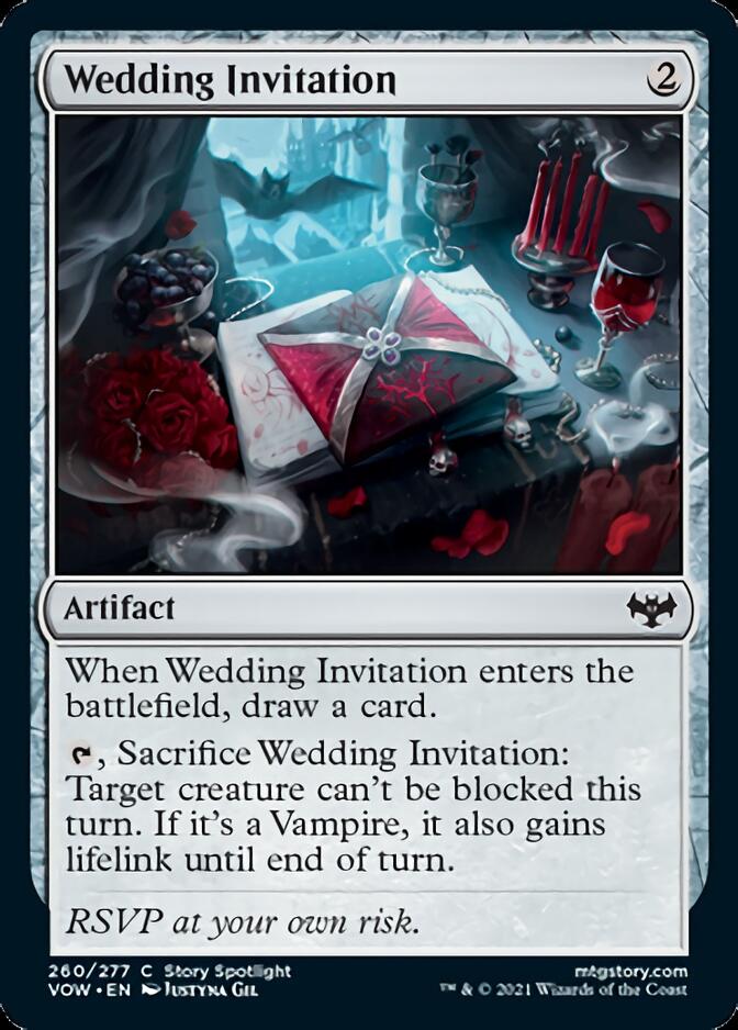 Wedding Invitation [Innistrad: Crimson Vow] | Gear Gaming Fayetteville