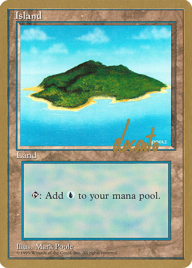 Island (ml367) (Michael Loconto) [Pro Tour Collector Set] | Gear Gaming Fayetteville