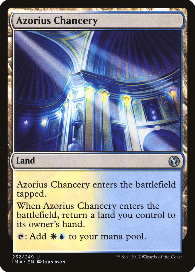 Azorius Chancery [Iconic Masters] | Gear Gaming Fayetteville