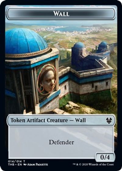 Pegasus // Wall Double-Sided Token [Challenger Decks 2021 Tokens] | Gear Gaming Fayetteville