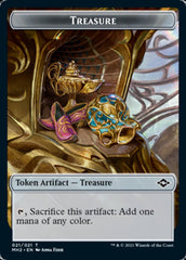 Treasure (21) // Zombie Double-Sided Token [Modern Horizons 2 Tokens] | Gear Gaming Fayetteville