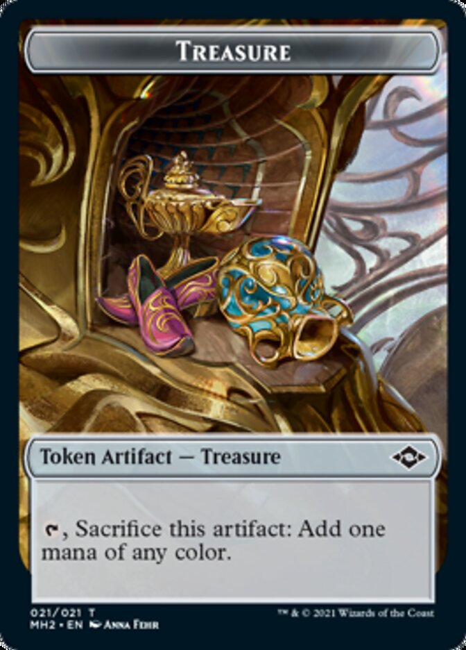 Crab // Treasure (21) Double-Sided Token [Modern Horizons 2 Tokens] | Gear Gaming Fayetteville