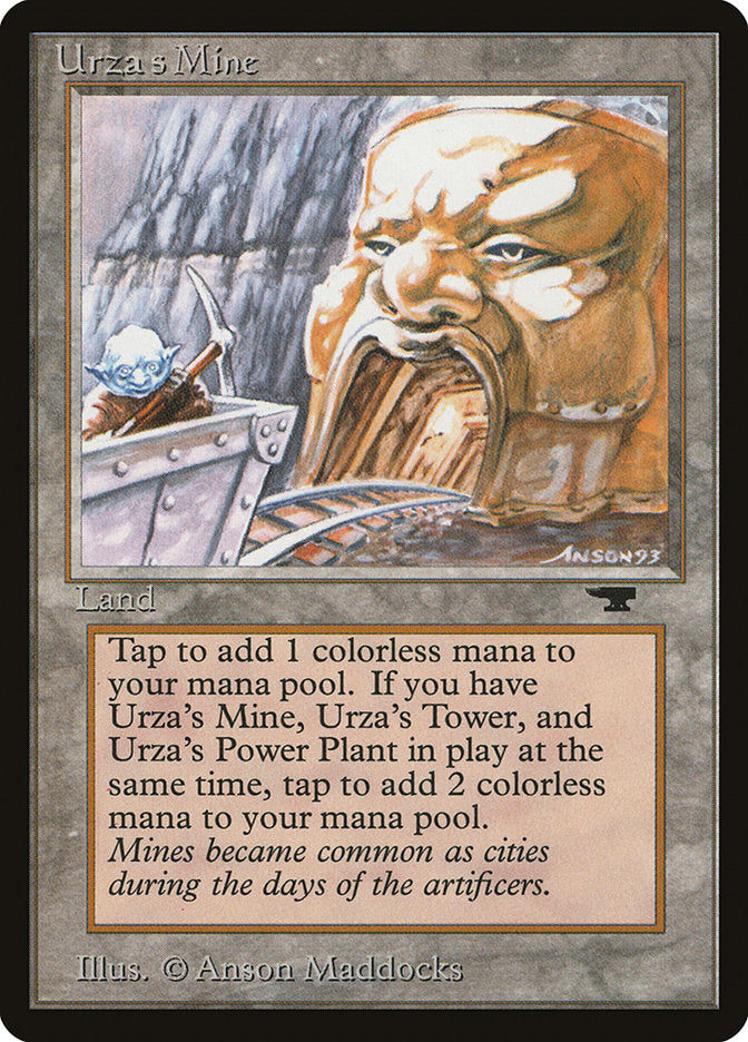 Urza's Mine (Mine Cart Entering Mouth) [Antiquities] | Gear Gaming Fayetteville