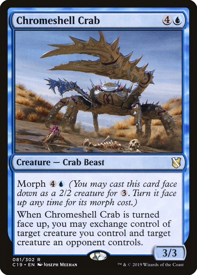 Chromeshell Crab [Commander 2019] | Gear Gaming Fayetteville