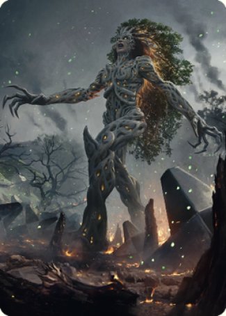 Titania, Gaea Incarnate Art Card [The Brothers' War Art Series] | Gear Gaming Fayetteville