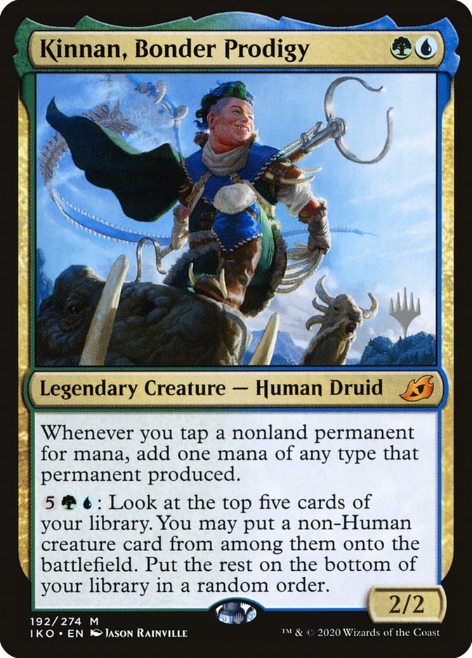 Kinnan, Bonder Prodigy (Promo Pack) [Ikoria: Lair of Behemoths Promos] | Gear Gaming Fayetteville