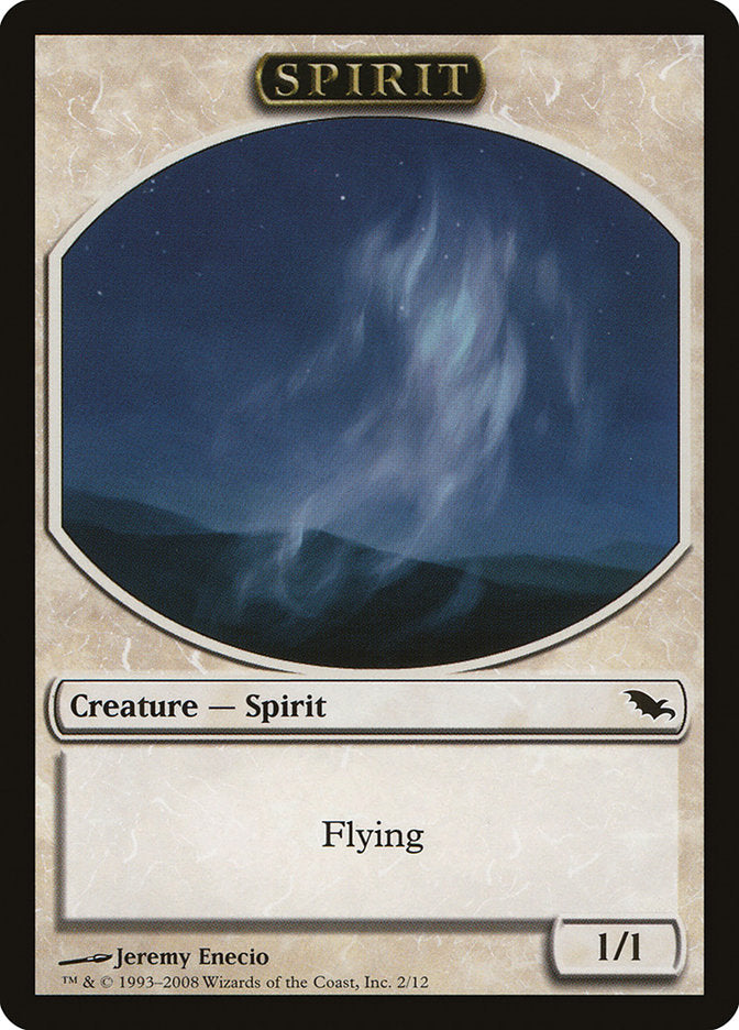 Spirit Token [Shadowmoor Tokens] | Gear Gaming Fayetteville