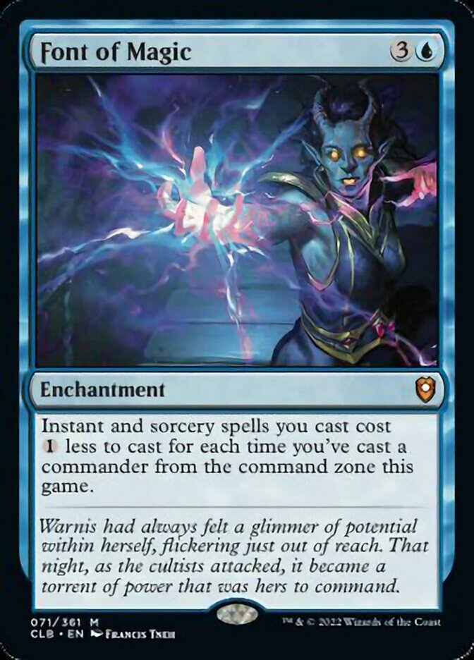 Font of Magic [Commander Legends: Battle for Baldur's Gate] | Gear Gaming Fayetteville