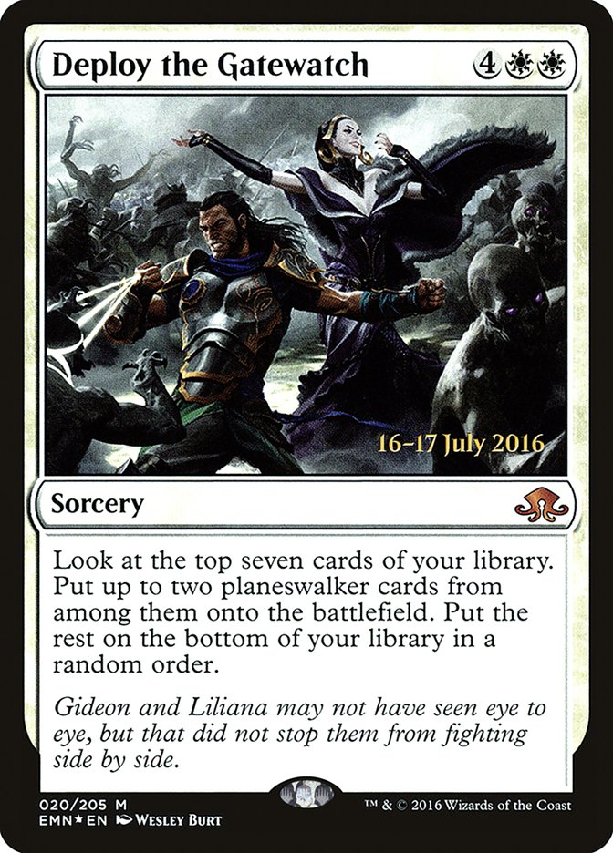 Deploy the Gatewatch [Eldritch Moon Prerelease Promos] | Gear Gaming Fayetteville
