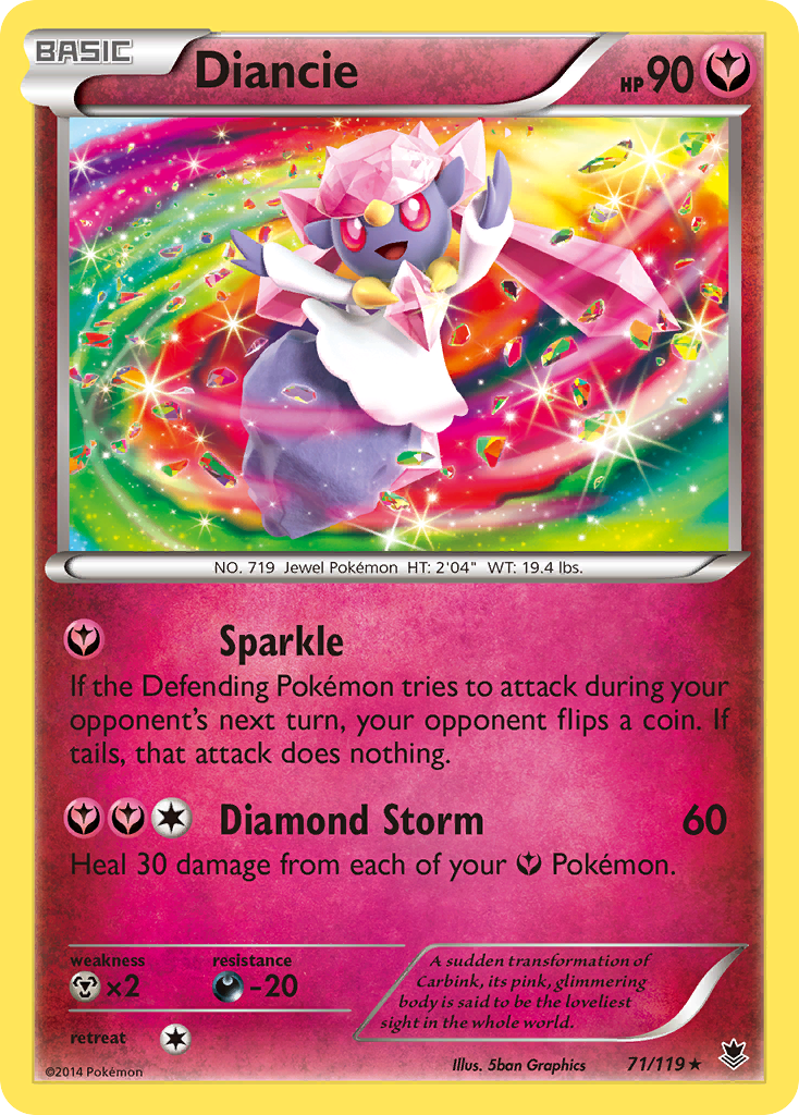 Diancie (71/119) [XY: Phantom Forces] | Gear Gaming Fayetteville