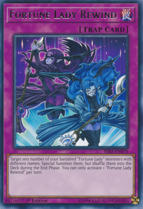 Fortune Lady Rewind [RIRA-EN070] Rare | Gear Gaming Fayetteville