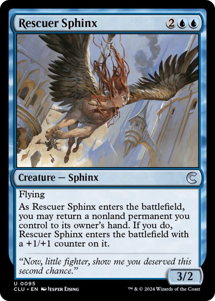 Rescuer Sphinx [Ravnica: Clue Edition] | Gear Gaming Fayetteville