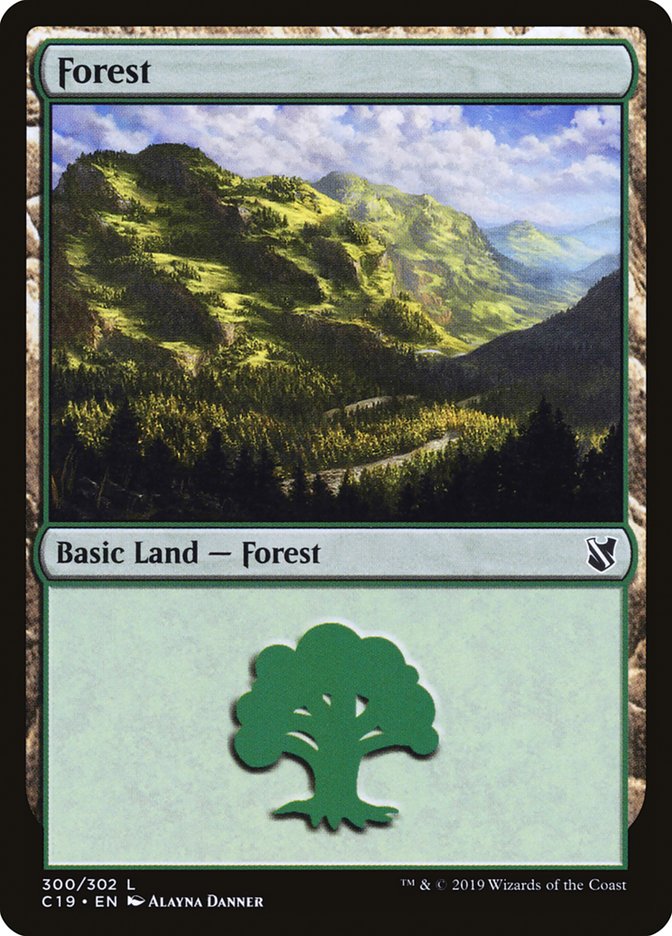 Forest (300) [Commander 2019] | Gear Gaming Fayetteville
