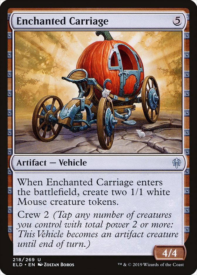 Enchanted Carriage [Throne of Eldraine] | Gear Gaming Fayetteville