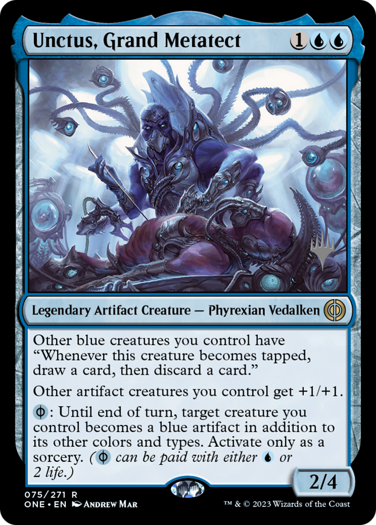 Unctus, Grand Metatect (Promo Pack) [Phyrexia: All Will Be One Promos] | Gear Gaming Fayetteville