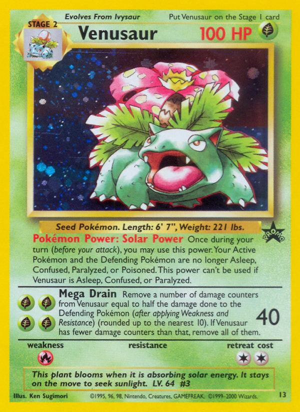 Venusaur (13) [Wizards of the Coast: Black Star Promos] | Gear Gaming Fayetteville