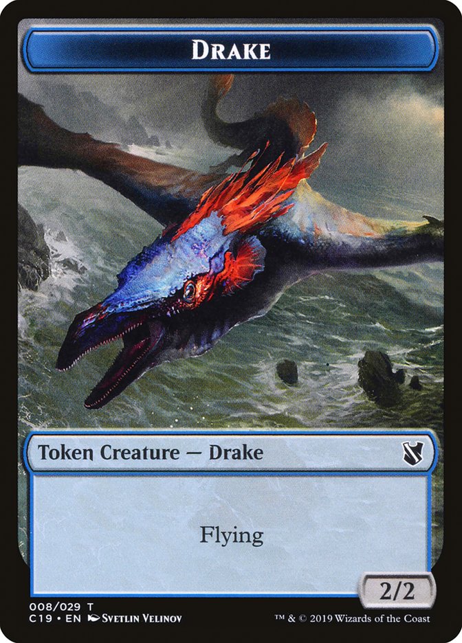 Drake Token [Commander 2019 Tokens] | Gear Gaming Fayetteville