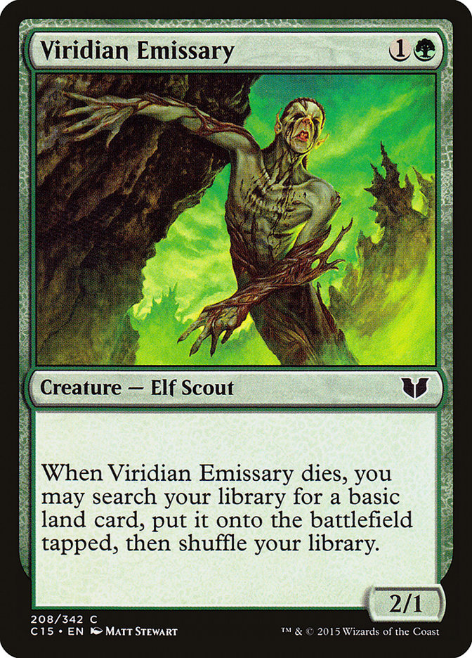 Viridian Emissary [Commander 2015] | Gear Gaming Fayetteville