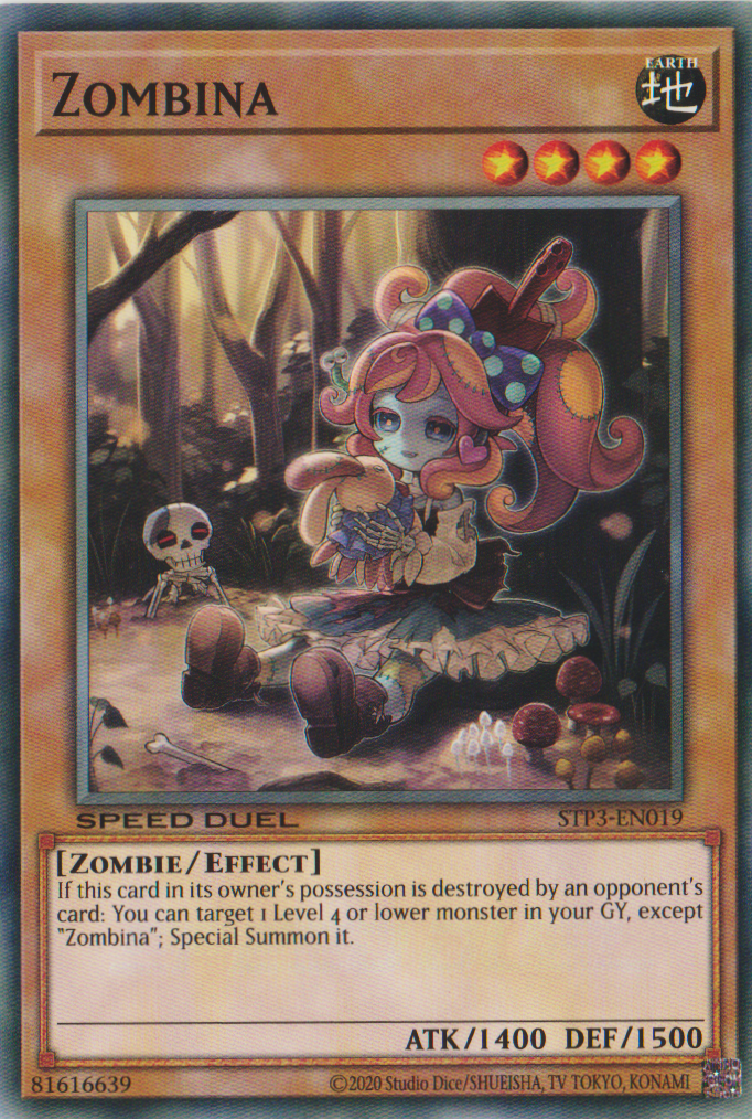 Zombina [STP3-EN019] Common | Gear Gaming Fayetteville