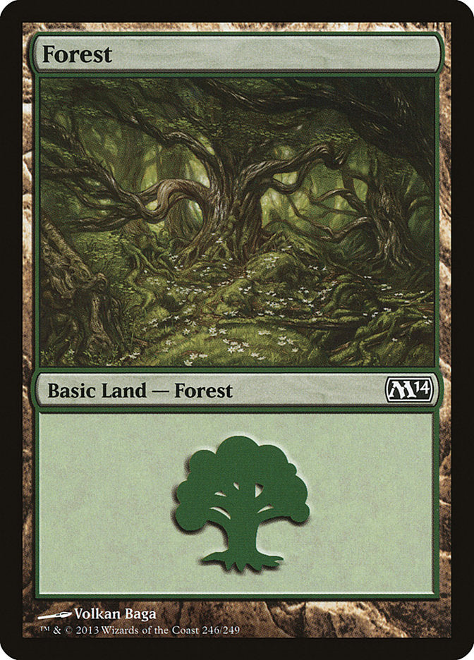 Forest (246) [Magic 2014] | Gear Gaming Fayetteville