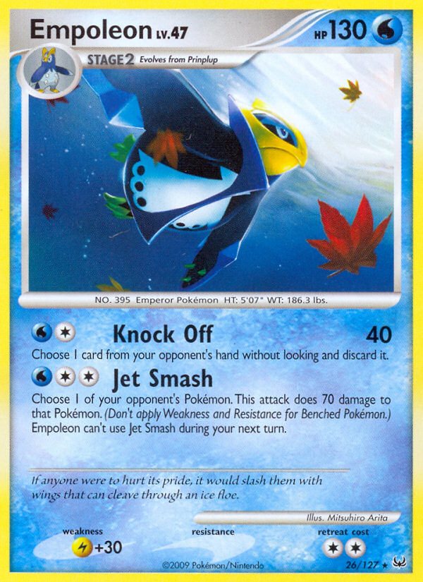 Empoleon (26/127) [Platinum: Base Set] | Gear Gaming Fayetteville