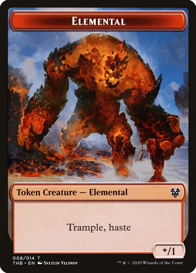 Elemental Token [Theros Beyond Death Tokens] | Gear Gaming Fayetteville