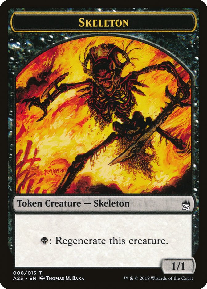 Skeleton Token [Masters 25 Tokens] | Gear Gaming Fayetteville