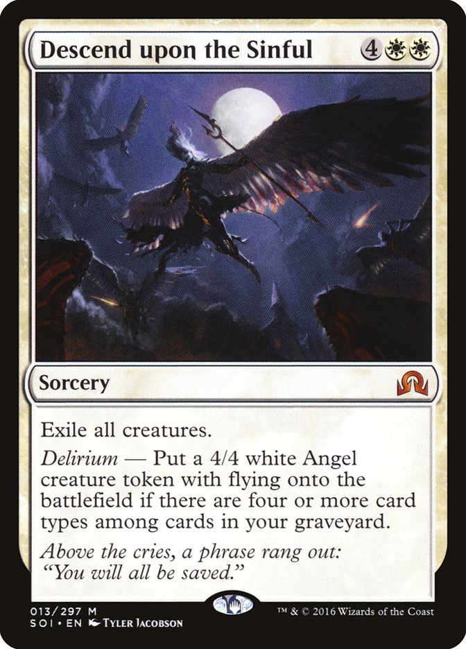 Descend upon the Sinful [Shadows over Innistrad] | Gear Gaming Fayetteville