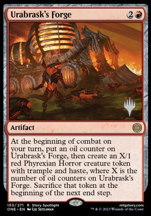 Urabrask's Forge (Promo Pack) [Phyrexia: All Will Be One Promos] | Gear Gaming Fayetteville