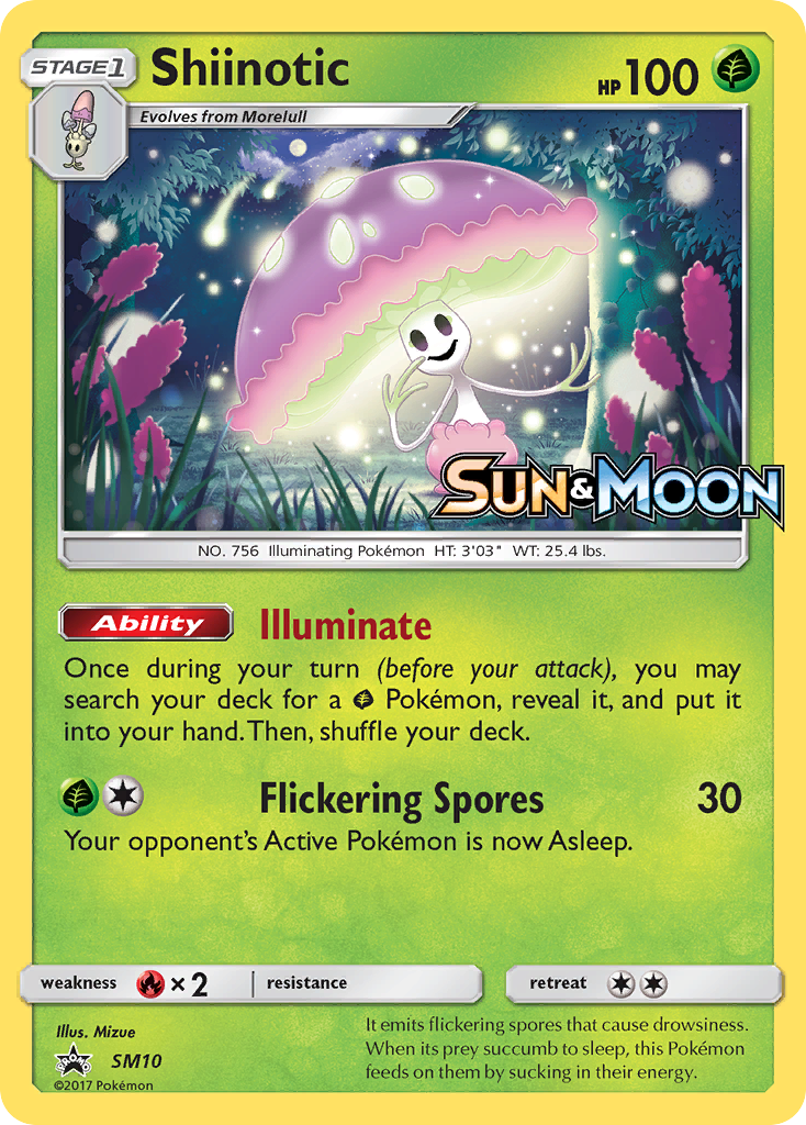 Shiinotic (SM10) [Sun & Moon: Black Star Promos] | Gear Gaming Fayetteville