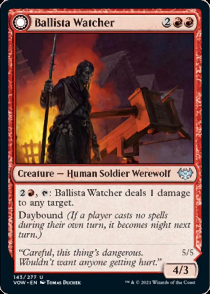 Ballista Watcher // Ballista Wielder [Innistrad: Crimson Vow] | Gear Gaming Fayetteville