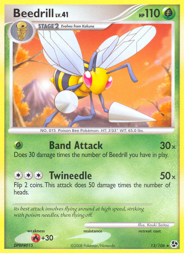 Beedrill (13/106) [Diamond & Pearl: Great Encounters] | Gear Gaming Fayetteville